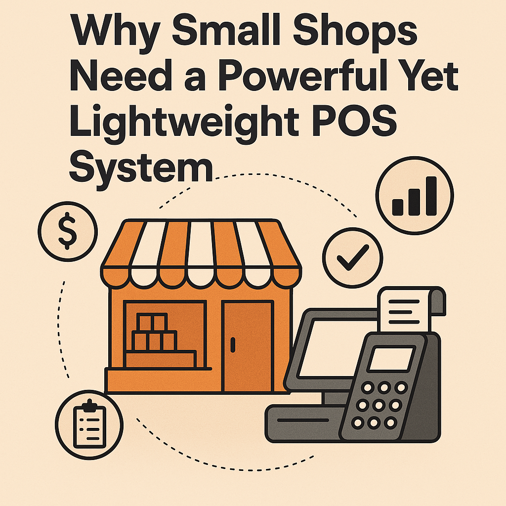 Why Small Shops Need a Powerful Yet Lightweight POS System